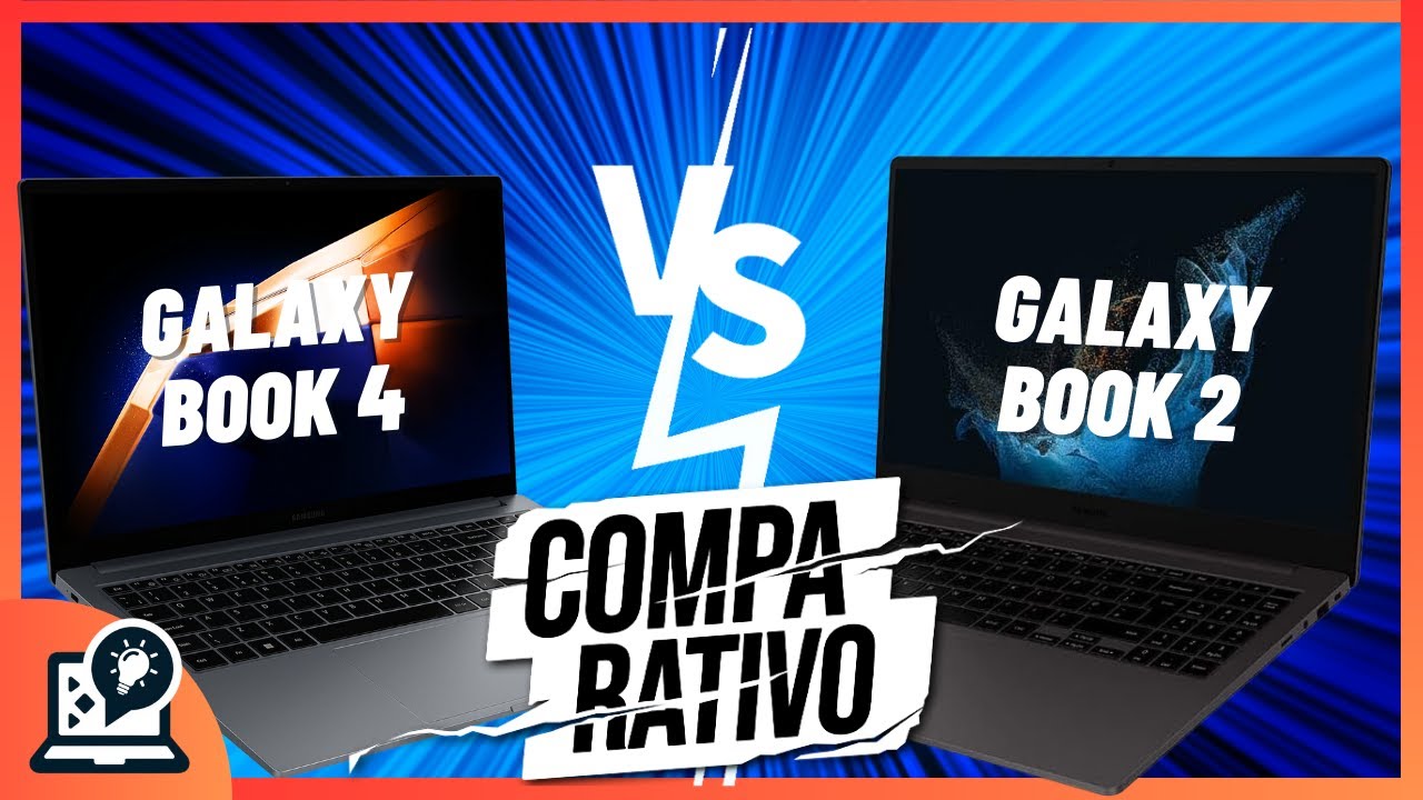 Galaxy Book 4 vs Galaxy Book 2  - Comparativo