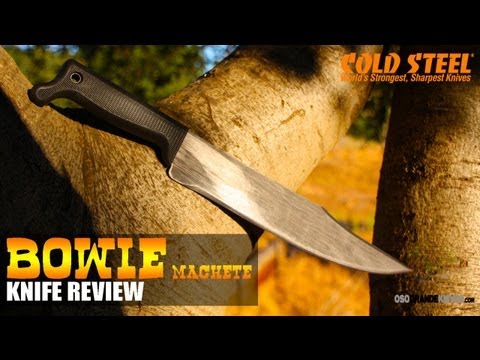 Cold Steel Bowie Machete 97BWM12S Review | OsoGrandeKnives