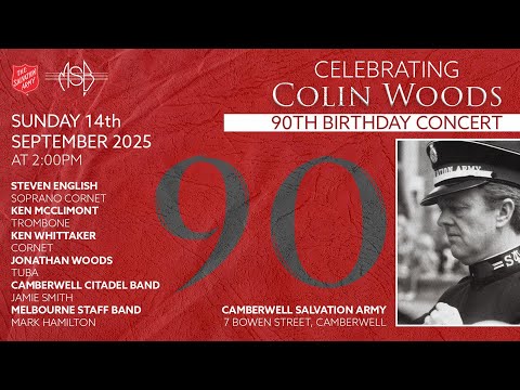 Celebrating Colin Woods - 90th Birthday Concert