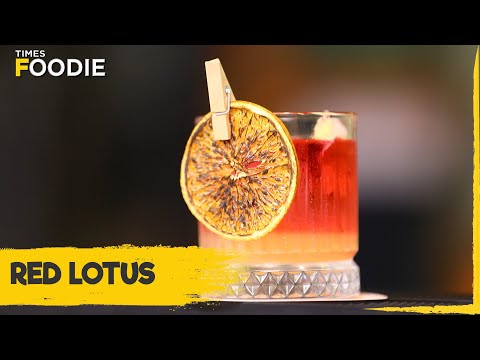 Red Lotus Cocktail | A Hibiscus And Yuzu Vodka Cocktail Recipe