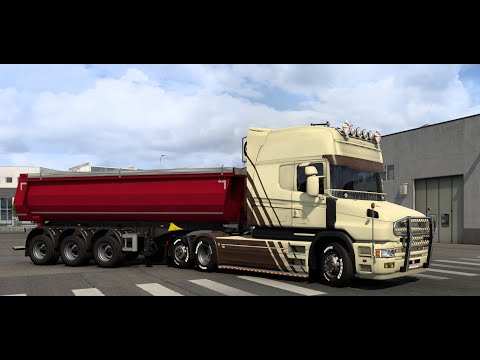 ETS2 Beautifull Scania T-CAB V8 Openpipe [POV]