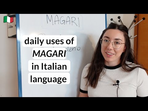 How to use Italian word "Magari" in daily conversation (Sub)