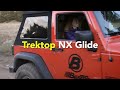 Bestop Trektop NX Glide Convertible Soft Top Black Twill  - JK 4dr