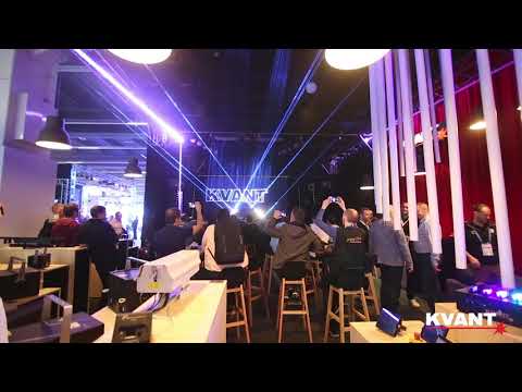 Modular Lasers | Kvant BurstBerry at Prolight and sound 2018
