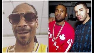 Snoop Dogg Roast Kanye After Finding Draked Smashed Kim Kardashian! Keke?