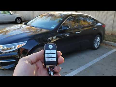 2016 Kia Optima remote start
