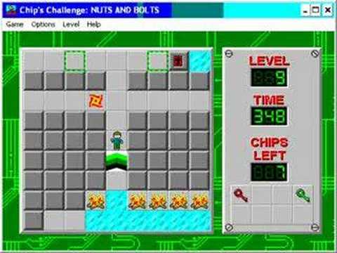 Chip's Challenge levels 1-10