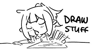 Thumbnail for 【DRAWING】 Wait, I'm Not Left-Handed......Who Is This On the Thumbnail? (2:51:45)