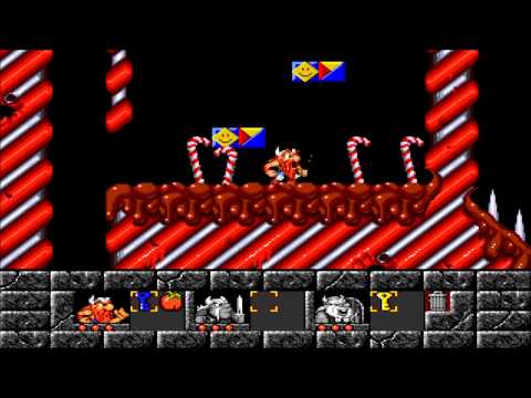 The Lost Vikings Gameplay - MS-DOS / PC (1993) - Level 30 (TRDR)