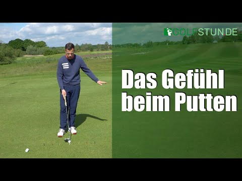 Das Gefühl beim Putten verbessern (Übung)