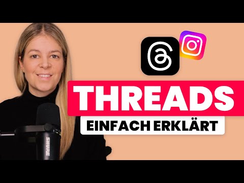 Threads App Tutorial (German) 📲 How the new Instagram app works 😀