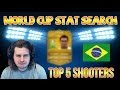HIGHEST RATED BRAZILIAN SHOOTERS | WORLD CUP STAT SEARCH | FIFA ULTIMATE TEAM HIGHEST RATED BRAZILIAN SHOOTERS | WORLD CUP STAT SEARCH | FIFA ULTIMATE TEAM
