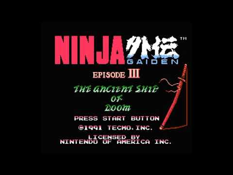 Ninja Gaiden III - The Ancient Ship of Doom (NES) - Castle Rock Entry Hall