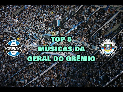 TOP 5 Músicas da Geral do Grêmio | 2020