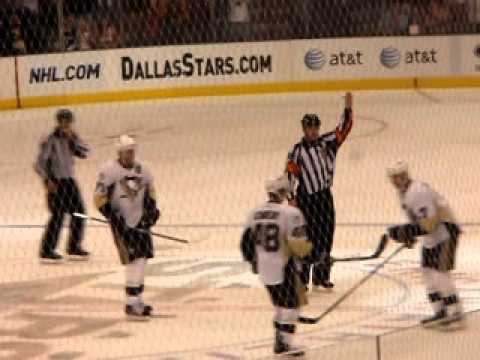 Loui Eriksson penalty shot against Brent Johnson
