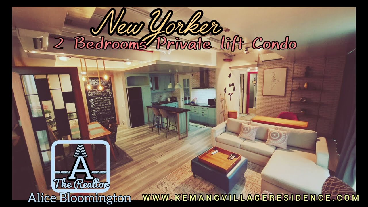 Kemang village Private lift 2 bedrooms bisa 3 bedrooms