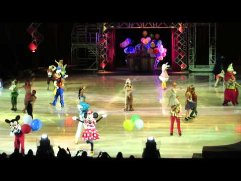 Disney on ice- Rogers Center Toronto-16 Martie 2014- inceputul spectacolului