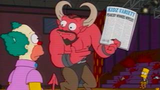 Bart Fez um Pacto Pela Alma de Krusty | Os Simpsons