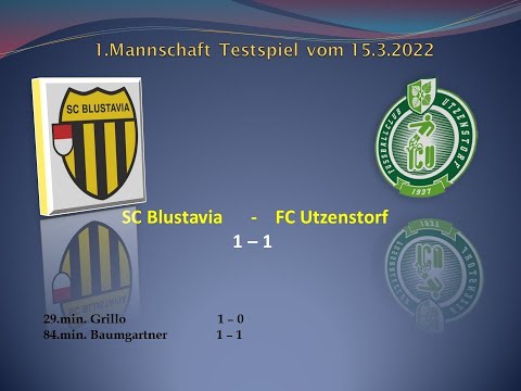 1.Mannschaft Testspiel SC Blustavia - FC Utzenstorf