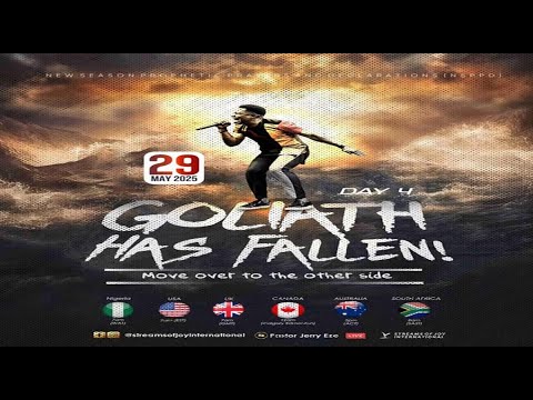 GOLIATH HAS FALLEN//MOVE OVER TO THE OTHER SIDE [DAY 4] || NSPPD || 29TH MAY 2025