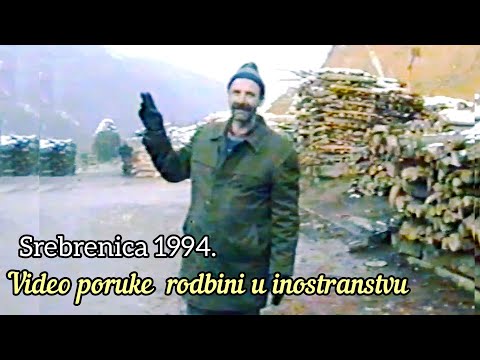 Emotivne video poruke iz ratne Srebrenice za rodbinu u inostranstvu 13.dio