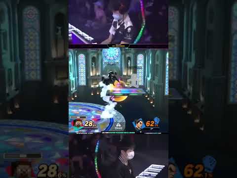RIDDLES' KAZUYA getting the TRUE'ST COMBO on ACOLA'S STEVE!!! fr fr #smashultimate #shorts #gaming