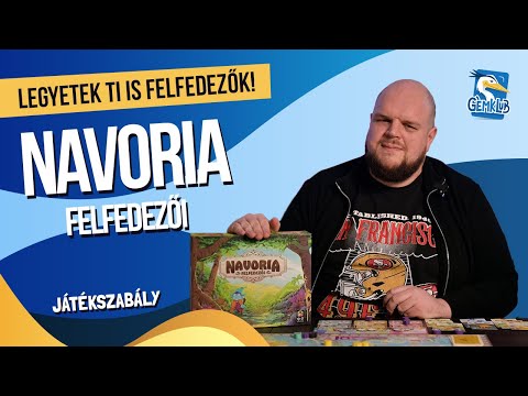 Fedezz fel új kontinenseket! | Navoria felfedezői | Bemutató és játékszabály - Gémklub