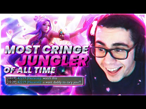 PSYCHOPATH Jungler THREATENS 16 Year Old Top Laner!!! (REAL monkaS!) | TFBlade