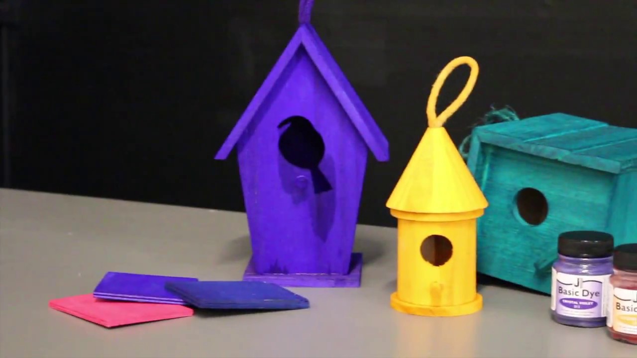 Coloring wood with Jacquard Basic Dyes (short version)