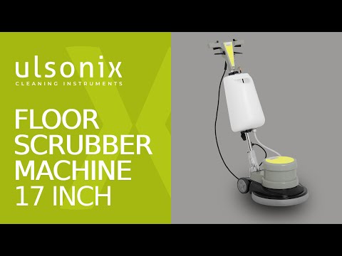 video - Jednokotoučový mycí stroj - 17 palců
