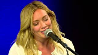 Hilary Duff - All About You (Acoustic) | Take 40 Live