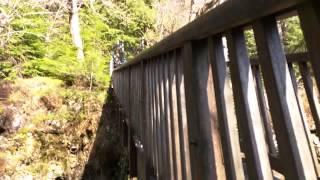 preview picture of video 'Miners Bridge just outside betws-y-coed'