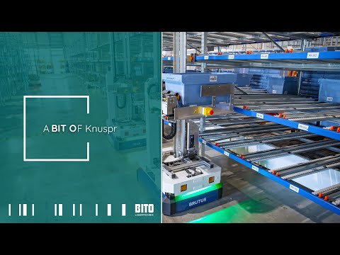 BITO im Einsatz bei Knuspr | BITO-Lagertechnik