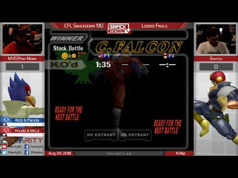 CFL Smackdown 190 Melee - MVG King Momo (Falco) vs Gahtzu (Falcon) - Losers Finals