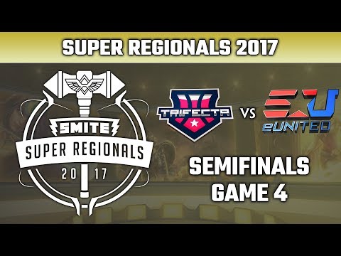 SMITE Super Regionals 2017 - NA Semifinals: Trifecta vs. eUnited (Game 3)