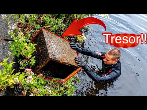 GESTOHLENE TRESORE geborgen aus KANAL - Amsterdam Schatzsuche Unterwasser (Tauchen, Magnetfischen)