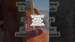 These are my cruise guilty pleasures… What are yours? #shorts