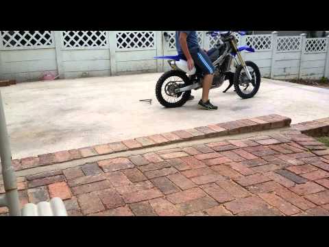2010 yz 450f with fmf power core 4 exhaust