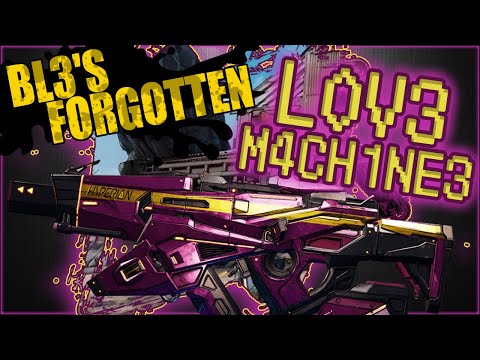 BL3's Forgotten - Gun With Benefits - L0V3M4CH1N3 Unique Hyperion SMG