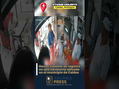 Trágico hecho en la misma carnicería en menos de 15 días: quedó en video