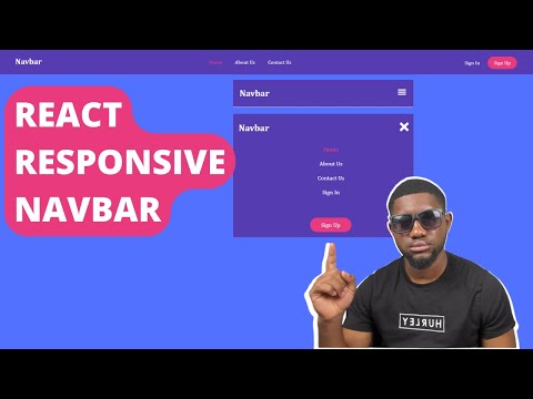 React Responsive Navbar Tutorial: Beginner Tutorial