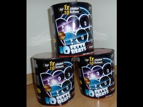 | SILVESTER 2011 | 3x Comet Boom Box [Pandora's Box, Mystic Box, Teufelsdose]