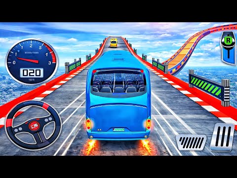 Impossible Driving Bus Stunt Simulator – Ultimate Mega Ramp Race 3D Challenge – Android Gameplay