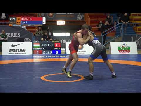 Qual. GR - 72 kg: R. FRITSCH (HUN) v. S. CAN (TUR)