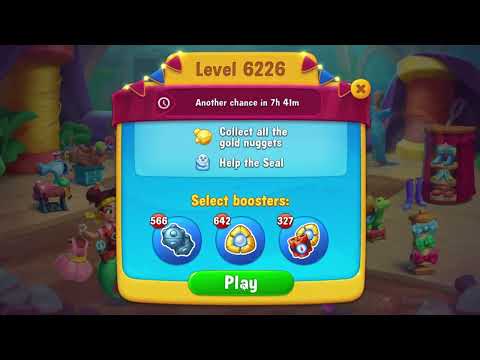 Fishdom 6226 Level - 13 moves - NO BooSTERS