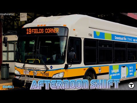 The Afternoon Shift! | Yoshi's Ride Series {S12-E22} - Riding the 19 🚌 - {MBTA}