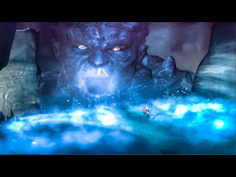 Kratos Meets Typhon the Titan - God of War 2