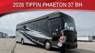 A preview image of the linked video showcasing 2026 Tiffin Phaeton 37 BH
