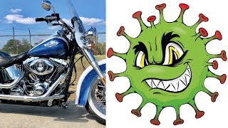 My Covid-19 Coronavirus vaccines & surprising side effects reactions symptoms - Harley-Davidson vlog