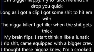 Tupac - Crooked Ass Nigga Lyrics (On Screen) HD